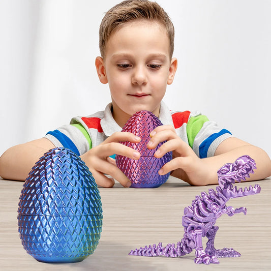 3D Printed Dinosaur Egg Surprise Toy