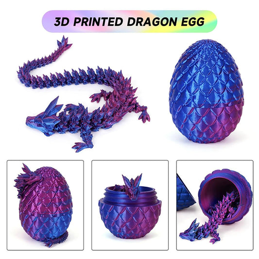 3D Printed Mystic Dragon Egg Surprise Toy