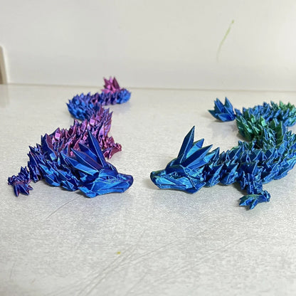 New 3D Printed Chinese Dragon Full Body Joints That Can Move Home Furnishings and Decorations Are Worth Collecting Creative Toys