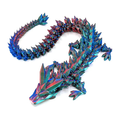 New 3D Printed Chinese Dragon Full Body Joints That Can Move Home Furnishings and Decorations Are Worth Collecting Creative Toys