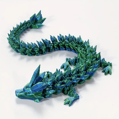 New 3D Printed Chinese Dragon Full Body Joints That Can Move Home Furnishings and Decorations Are Worth Collecting Creative Toys