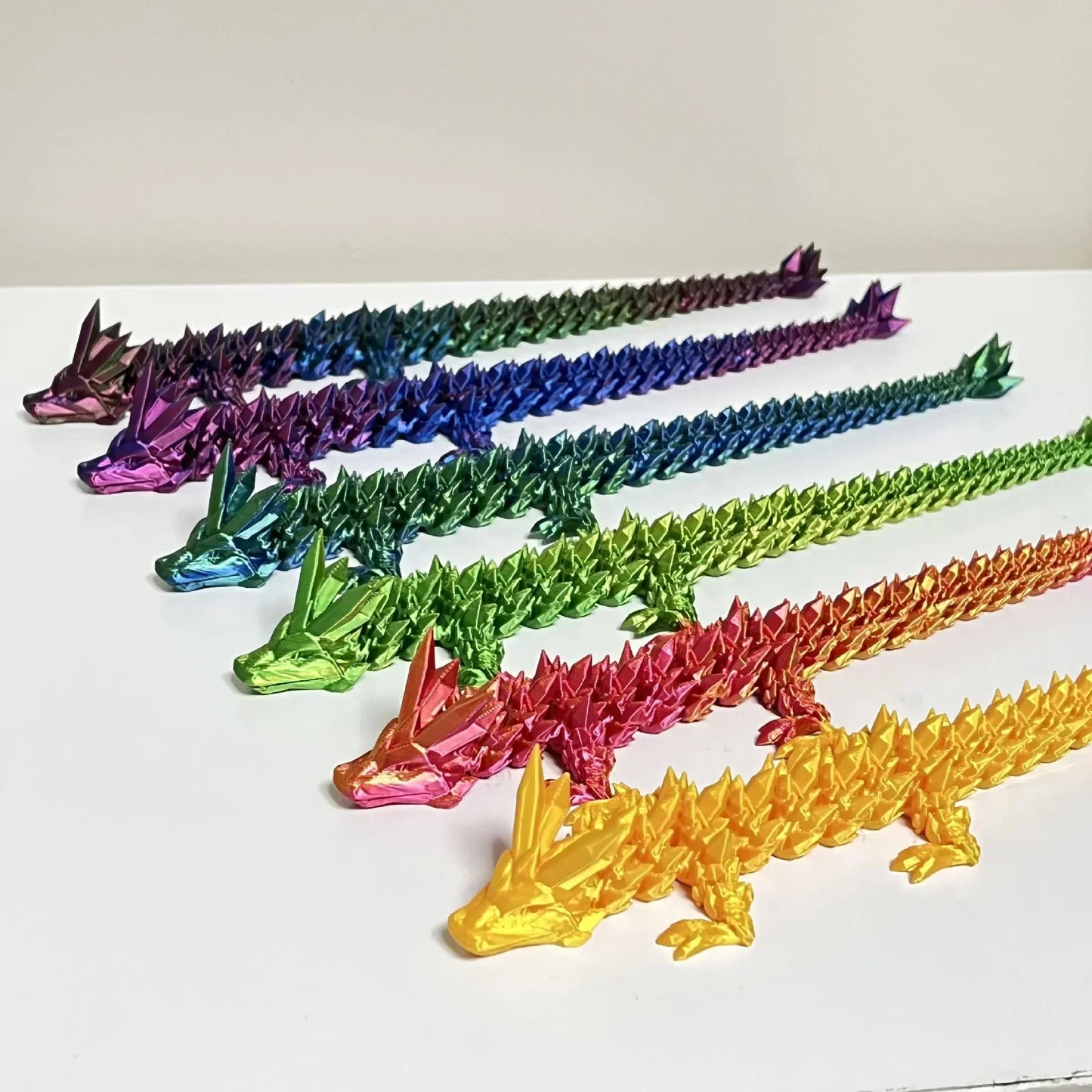 New 3D Printed Chinese Dragon Full Body Joints That Can Move Home Furnishings and Decorations Are Worth Collecting Creative Toys