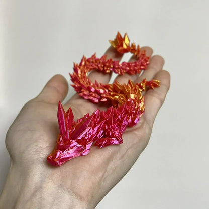 New 3D Printed Chinese Dragon Full Body Joints That Can Move Home Furnishings and Decorations Are Worth Collecting Creative Toys
