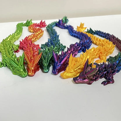 New 3D Printed Chinese Dragon Full Body Joints That Can Move Home Furnishings and Decorations Are Worth Collecting Creative Toys