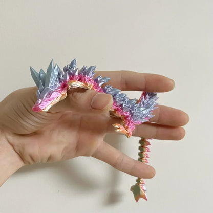 New 3D Printed Chinese Dragon Full Body Joints That Can Move Home Furnishings and Decorations Are Worth Collecting Creative Toys