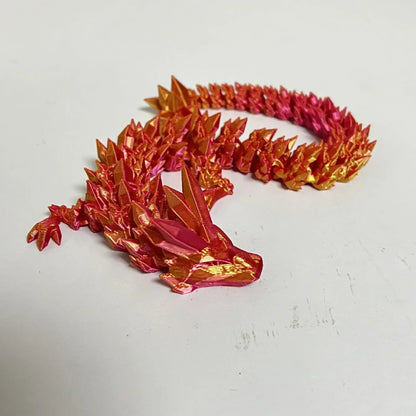 New 3D Printed Chinese Dragon Full Body Joints That Can Move Home Furnishings and Decorations Are Worth Collecting Creative Toys