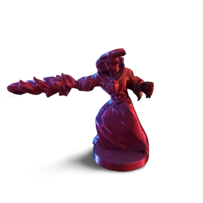 Dragonborn Sorcerer 3D Miniature Figurine